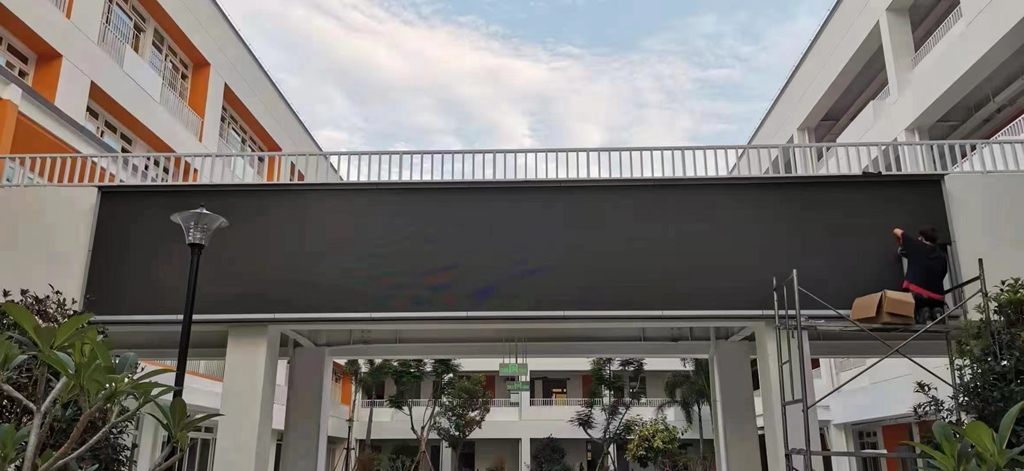 厦门某学院户外P6全彩