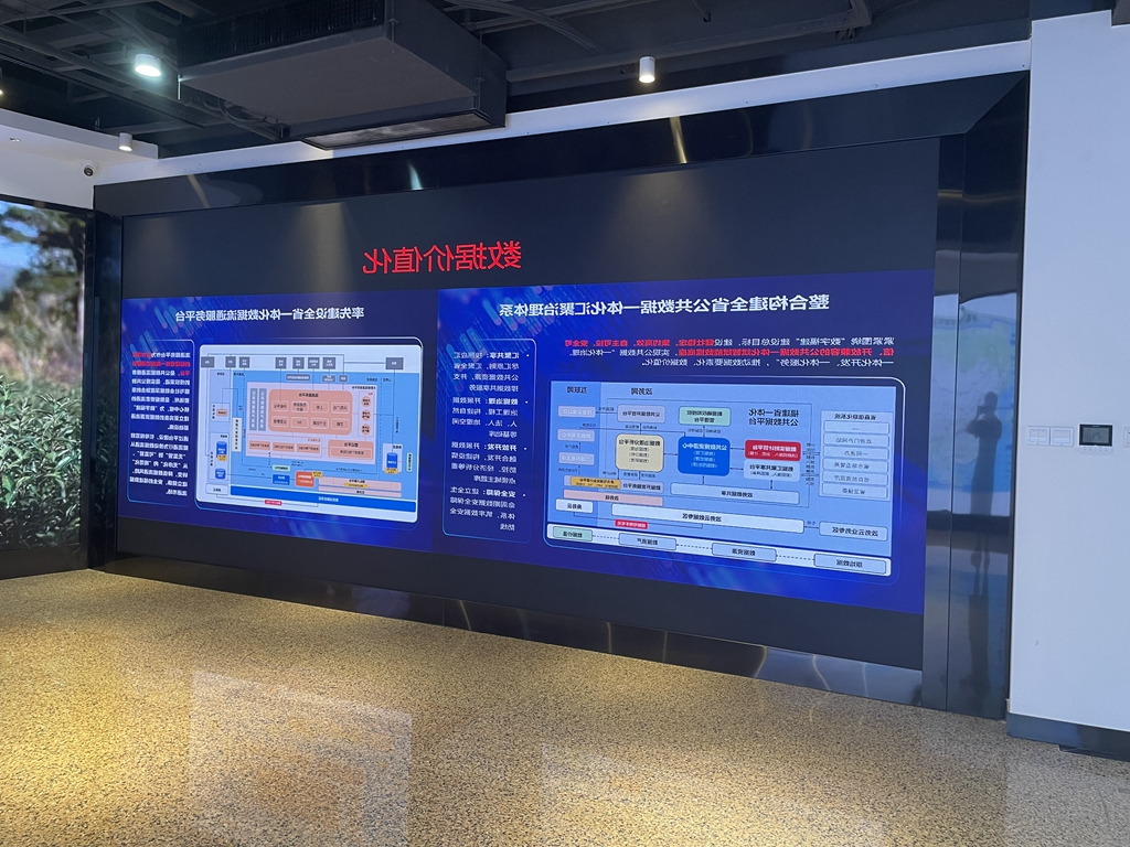 福建省某展厅数据流通展示